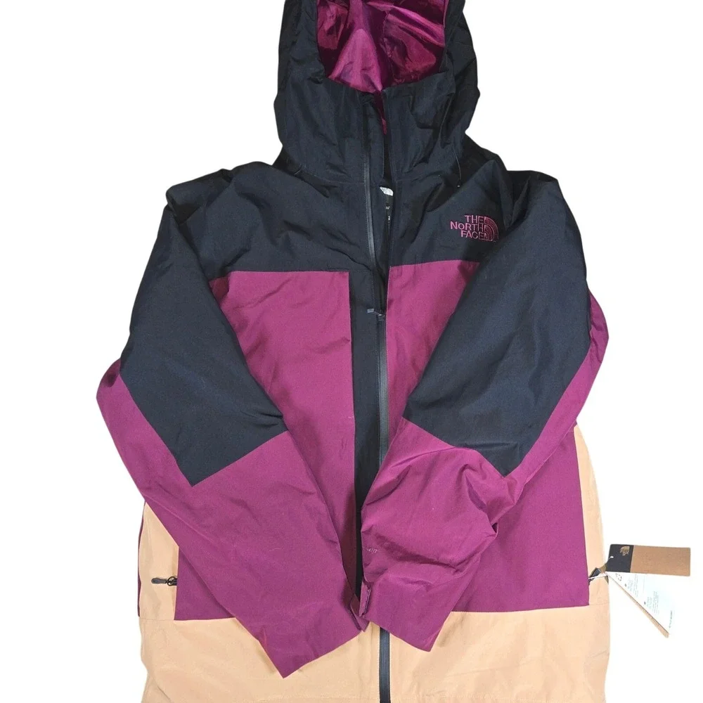 NWT The‎ North Face Dryvent Colorblock Hooded Jacket - Men's Outdoor Coat